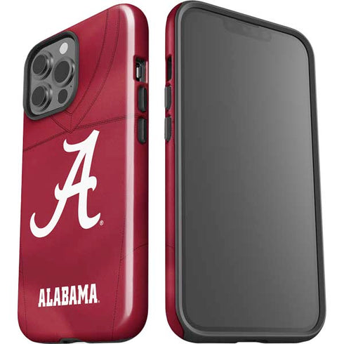 University of Alabama Maroon Jersey iPhone 15 Pro Max Impact Case